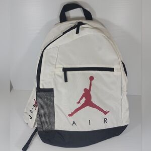 Jordan Air School Backpack and Pencil Case 2-Piece Set White Large Nike New